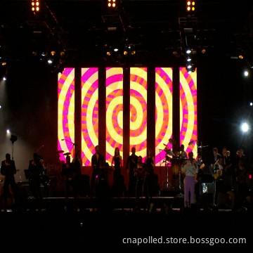 P10 Full Color Indoor Stage LED Curtain Screen